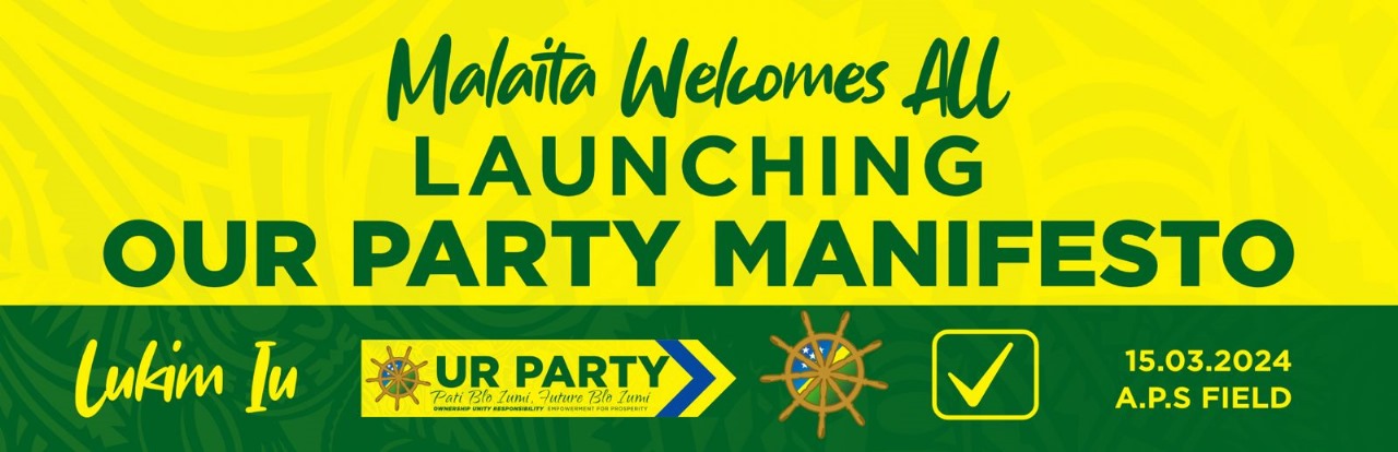 MALAITA O.U.R PARTY MANIFESTO LAUNCHING PROGRAM